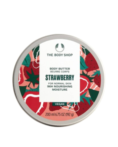 The Body Shop Body Butter Manteiga Corporal Strawberry 200ml