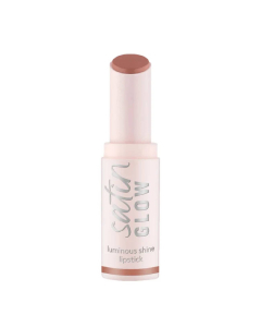 Essence Satin Glow Batom Luminoso - 01 · Whole Latte Love