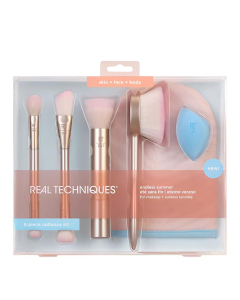 Real Techniques Endless Summer Glow Kit de Pincéis para Maquilhagem