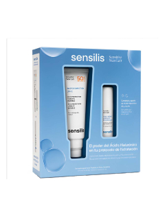 Sensilis Coffret Fotocorreção HA Fluido Anti Rugas SPF50 50ml + Sérum de Preenchimento Hialurónico 15ml