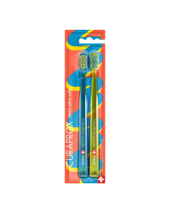 Curaprox CS 5460 Health & Happiness Edition Escova de Dentes Ultramacia 2 unid.