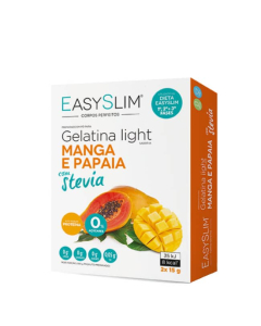 Easyslim Gelatina Light Manga/Papaia com Stevia Saquetas 2x15gr