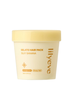 Lilyeve Gelato Hair Pack Silky Banana Máscara Reparadora 200ml