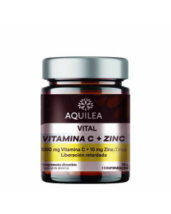Aquilea Vital Vitamina C + Zinco Cápsulas Imunidade 90unid.