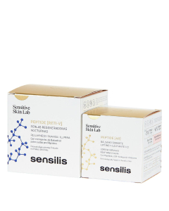 Sensilis Peptide [Retinol-V] Pack Tratamento Antienvelhecimento + Creme [AR] Antienvelhecimento 50ml + 25ml