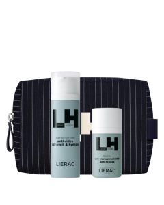 Lierac Homme Fluido 50ml + Desodorizante 50ml + Bolsa
