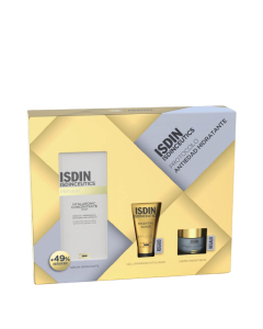 Isdin Isdinceutics Protocolo Antienvelhecimento Hidratante Sérum 30ml + Creme 8g + Esfoliante 15g