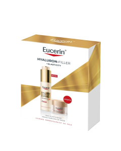 Eucerin Hyaluron-Filler + Elasticity Coffret Creme de Dia FPS50 50ml + Oferta Creme de Noite 20ml