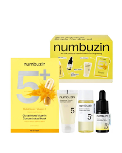 Numbuzin No.5 Glutathione Vitamin Trial Kit Iluminador