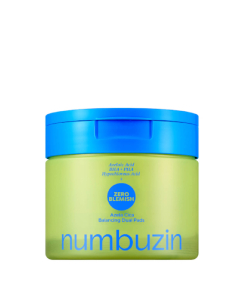 Numbuzin No.0 Zero Blemish Discos Faciais Purificantes e Calmantes 60unid.