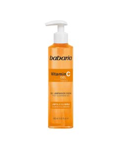 Babaria Vitamina C Gel de Limpeza Facial Iluminador 200ml