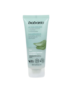 Babaria Aloe Vera Gel Esfoliante Facial Hidratante 100ml