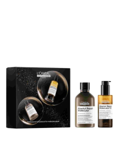L'Oréal Professionnel Absolut Repair Molecular Shampoo 300ml + Óleo 90ml Coffret