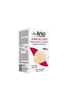 Arkocápsulas Juba de Leão Suplemento Alimentar de Desempenho Intelectual 45unid.