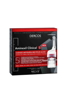 Dercos Aminexil Clinical Ampolas Tratamento Antiqueda Homem-