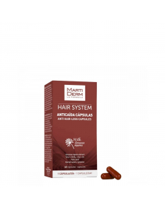 Martiderm Hair System 3GF Cápsulas Anti-Queda 60unid.