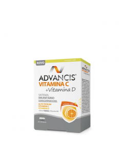 Advancis Vitamina C+D Cápsulas Sistema Imunitário 30unid.
