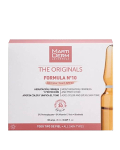 Martiderm Formula nº10 HD Color Touch SPF30 Ampolas 30unid.