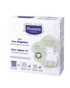 Mustela Eco-wipes Discos Reutilizáveis