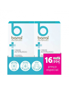 Barral DermaProtect Creme Anti-Prurido Preço Especial 2x100ml