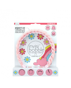 Invisibobble HairHalo Retro Dreamin' Eat, Pink and Be Merry 1un.
