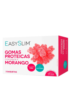 EasySlim Gomas Proteicas Morango Saquetas 3un.
