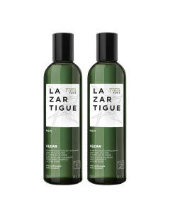 Lazartigue Pack Clear Anticaspa Shampoo Intensivo + Manutenção