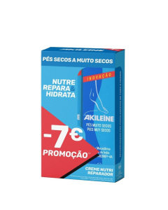 Akileine Secura Creme Nutritivo 2x50ml