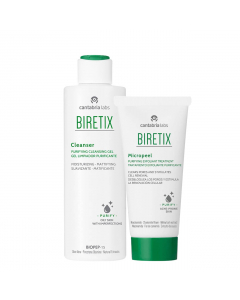 Biretix Pack Higiene Completa Gel Limpeza + Micropeel Esfoliante