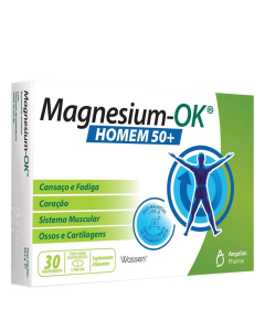 Magnesium-OK Homem 50+ Comprimidos 30un.
