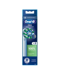 Oral-B Cross Action Recargas Escova Elétrica 3unid.
