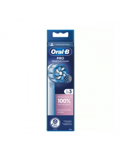 Oral-B Pro Sensitive Clean Recargas Escova Elétrica 3unid.