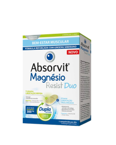 Absorvit Magnésio Resist Duo 30unid.