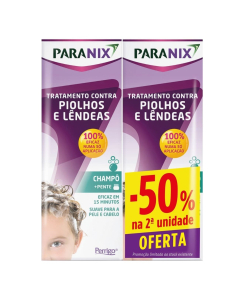 Paranix Shampoo Duo Tratamento Piolhos 2x200ml