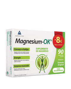 Magnesium-OK Suplemento Alimentar Comprimidos Promo 90unid.