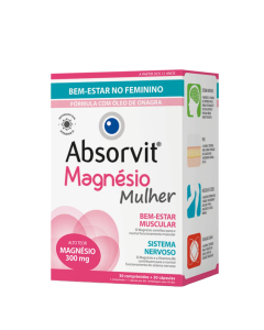 Absorvit Magnésio Mulher Duo Comprimidos + Cápsulas 30+30