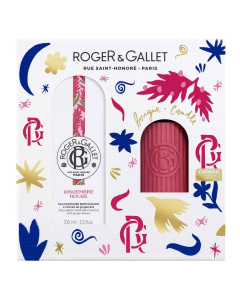 Roger & Gallet Coffret Gingembre Rouge Água Perfumada + Vela