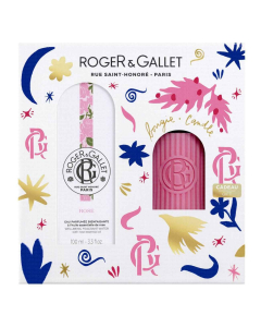 Roger & Gallet Coffret Rose Água Perfumada + Vela