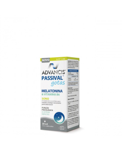 Advancis Passival Gotas Melatonina e Vitamina B6 30ml