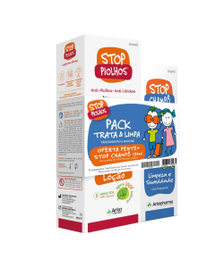 Stop Piolhos Pack Trata & Limpa Loção + Shampoo + Pente