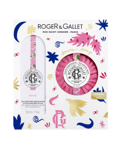 Roger & Gallet Coffret Rose Água Perfumada + Sabonete