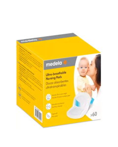Medela Protetores de Seios Ultra Respiráveis 60unid.