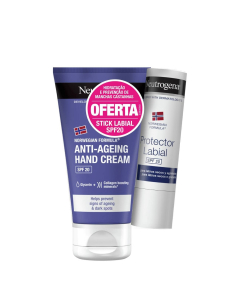 Neutrogena Pack Creme Mãos Anti-Idade Oferta Stick Labial
