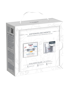 Eucerin Coffret Hyaluron-Filler 3x Effect Creme Dia SPF30 + Creme Noite