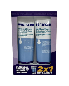 Benzacare Pack Gel de Limpeza Esfoliante Pontos Negros 2x120ml