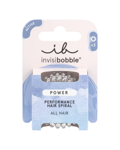 Invisibobble Power Elástico Crystal Clear 3unid.