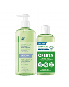 Ducray Extra-Doux Shampoo Extra Suave Pack 400ml + 200ml
