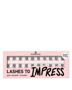 Essence Lashes To Impress Pestanas Falsas Individuais 07 Bundled Single Lashes