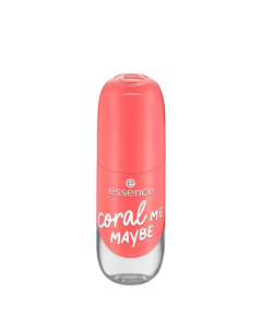 Essence Verniz de Unhas Gel Nail Colour 52 Coral Me Maybe 8ml