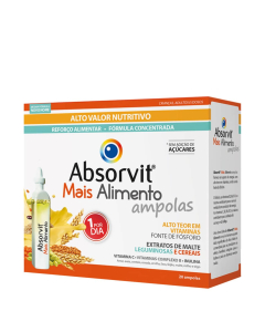Absorvit Mais Alimento Ampolas 20unid.